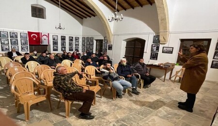 Vadili’de küçükbaş hayvancılıkta işletme verimliliği eğitimi verildi
